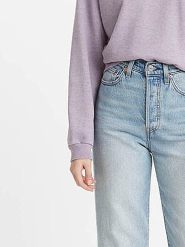 Levis Ribcage Straight Ankle Jean