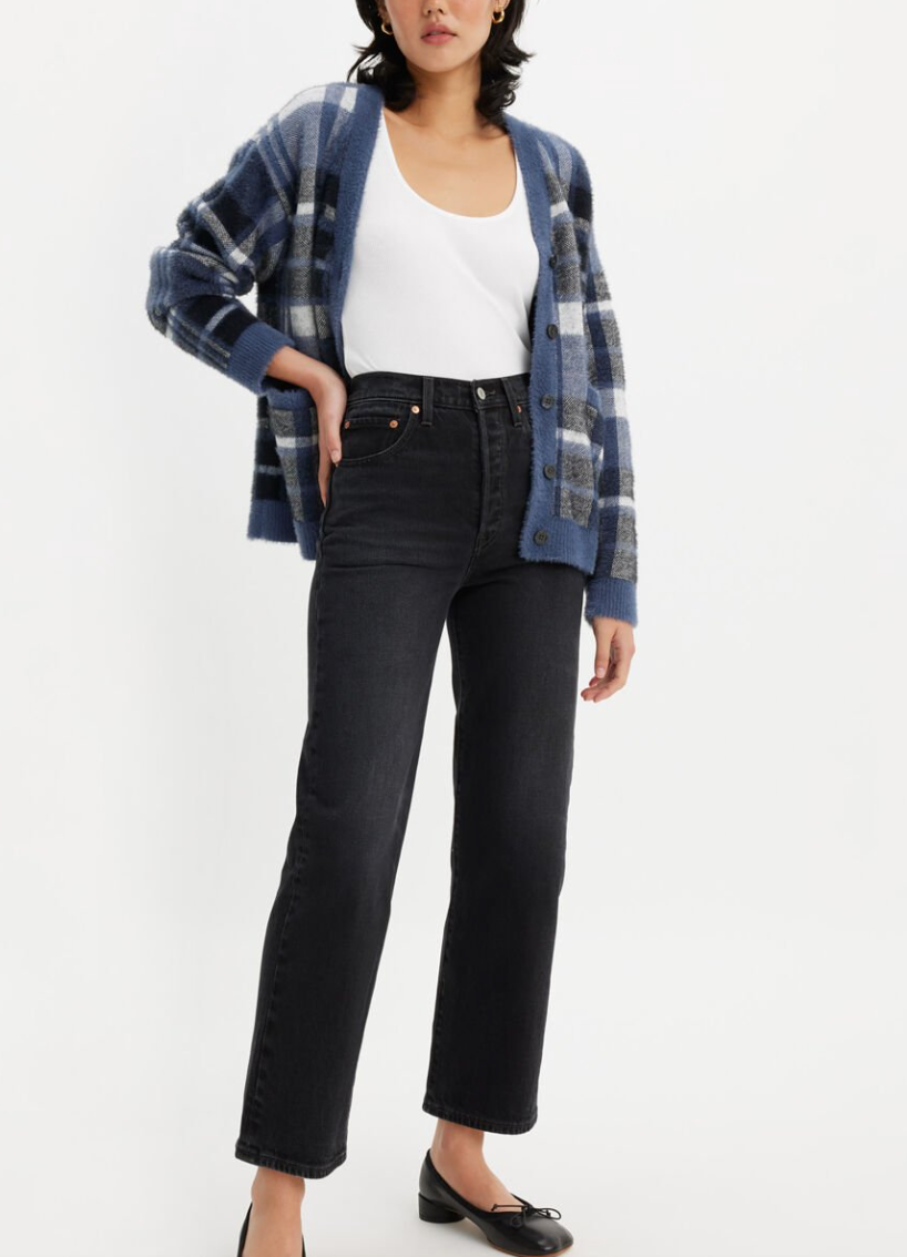 Levis Ribcage Straight Ankle Jean