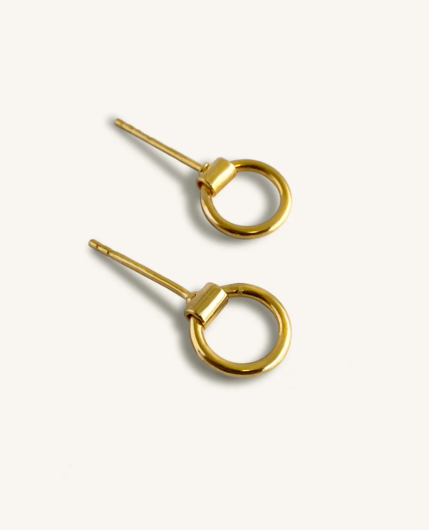 Pigna Cardea gold hoops