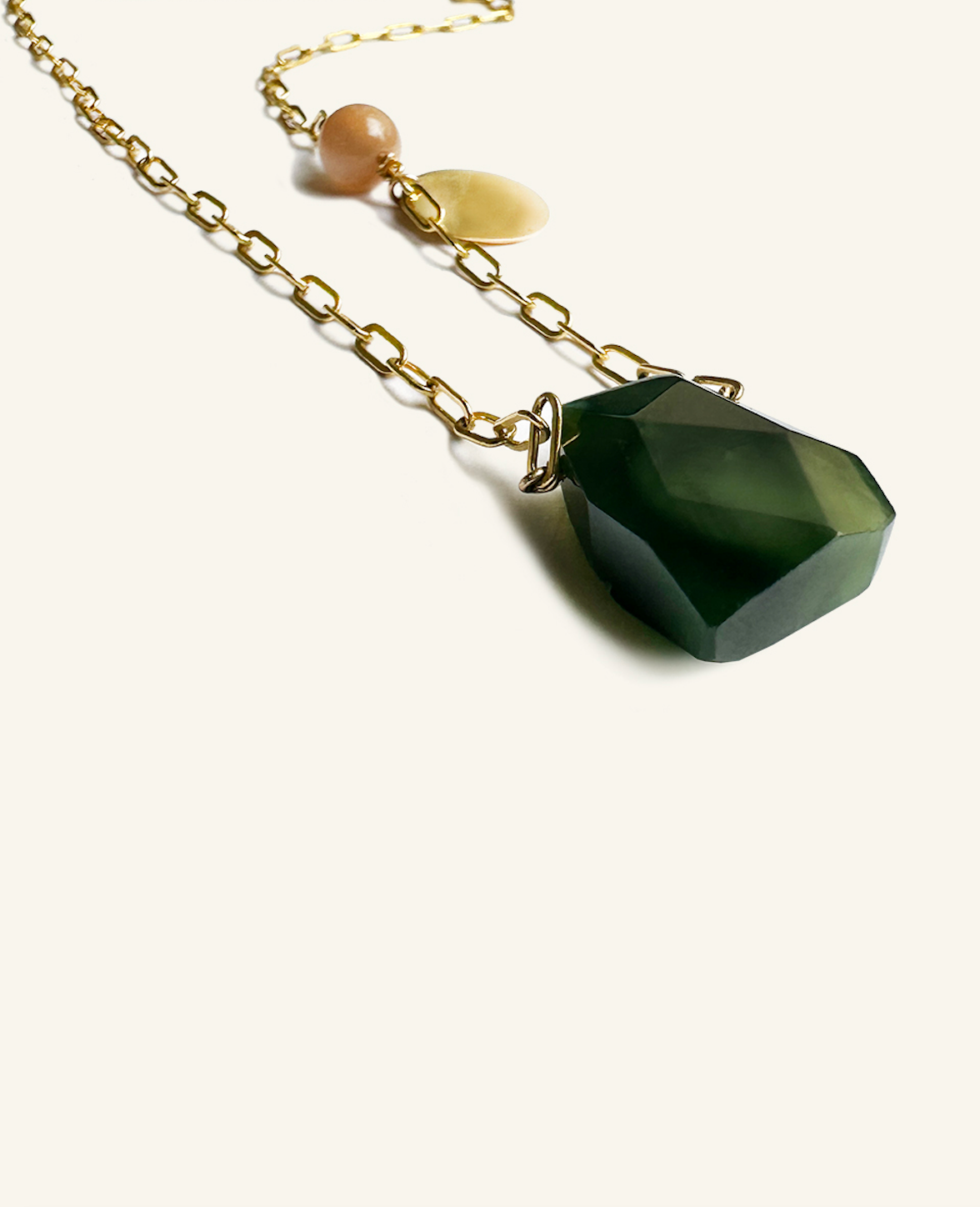 Pigna Alaskan Jade Necklace