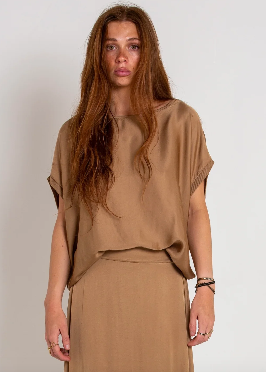 Mamapapa Tobi Flowy round neck tee