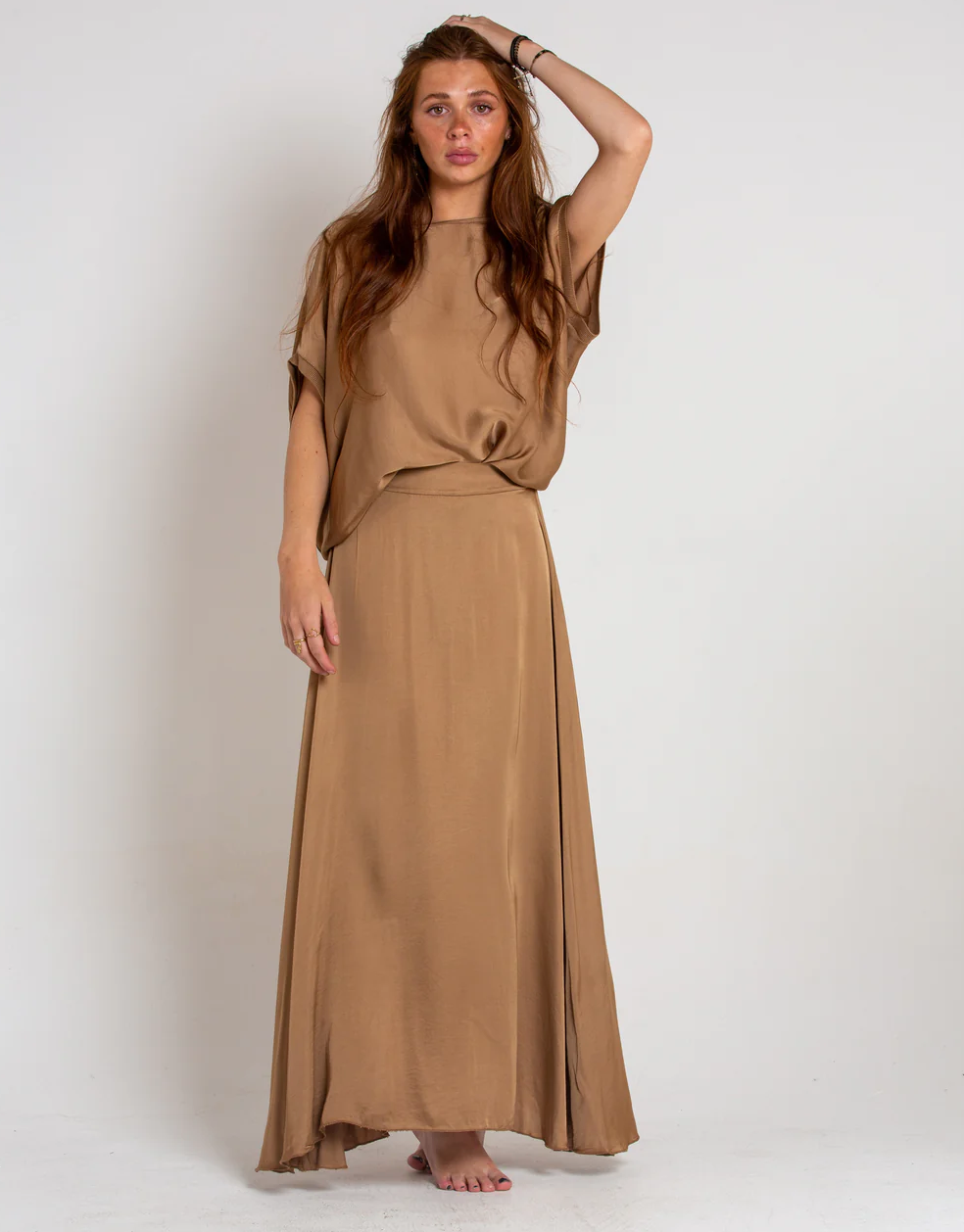 Mamapapa Tobi Flowy round neck tee