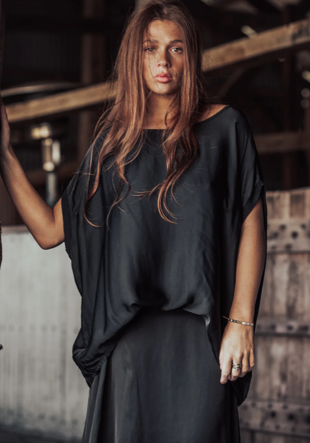 Mamapapa Tobi Flowy round neck tee