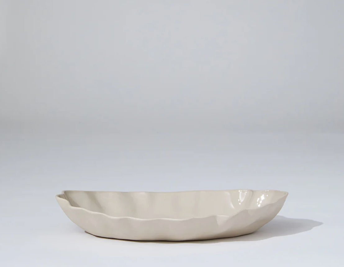 Marmoset Found Ruffle Rectangular Platter