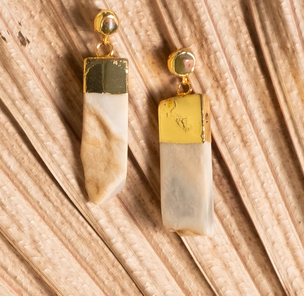 Inartisan Ferry Double Drop Earrings