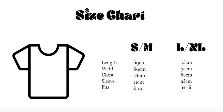 Kate Eliza Warped Tee - Available for PRE ORDER - MID MARCH Delivery