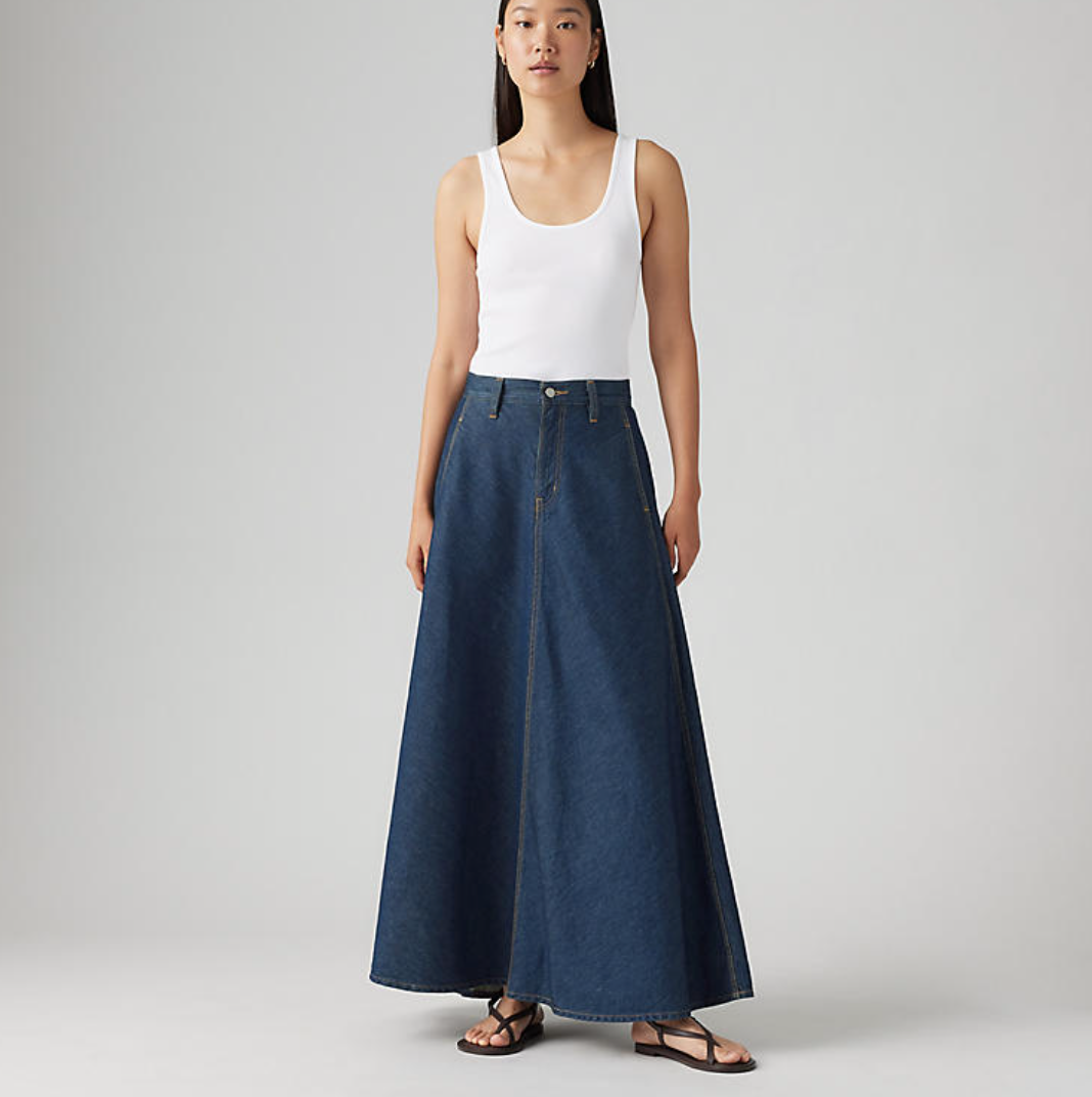 Levi&#39;s XL Circle Maxi Skirt