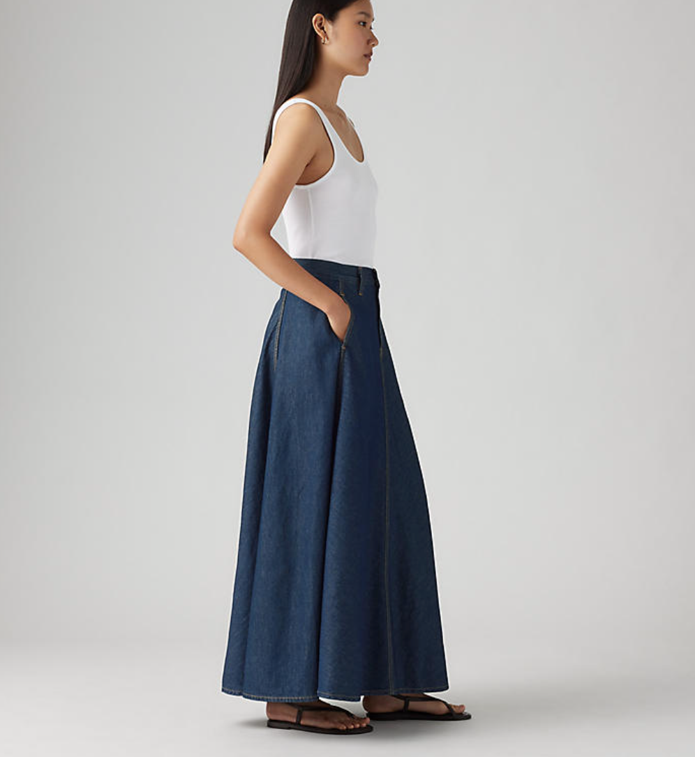 Levi&#39;s XL Circle Maxi Skirt