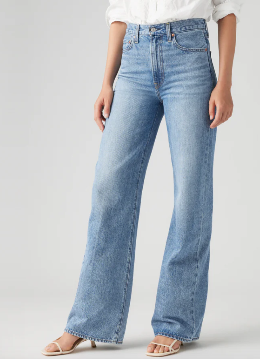 Levi&#39;s Ribcage WIde Leg Jean
