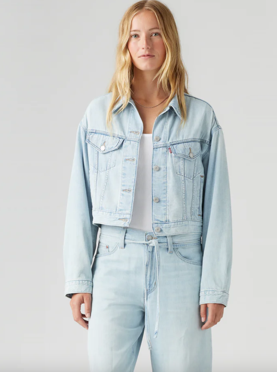 Levi&#39;s Shrunken Denim Jacket