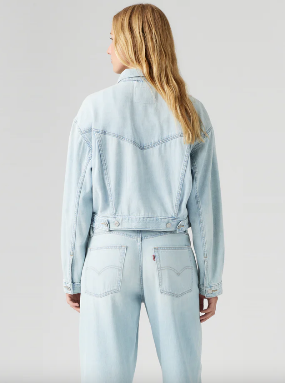 Levi&#39;s Shrunken Denim Jacket