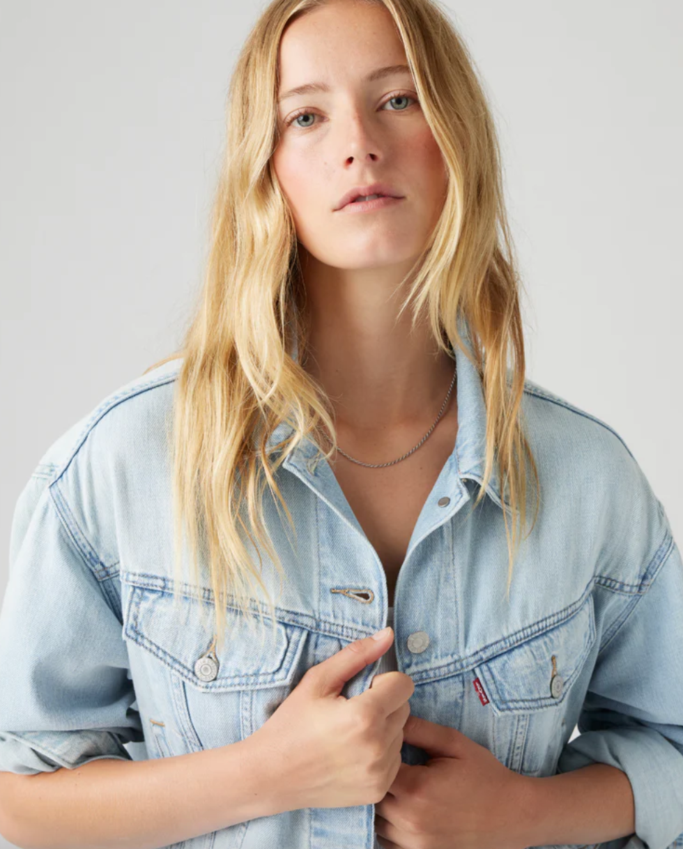 Levi&#39;s Shrunken Denim Jacket