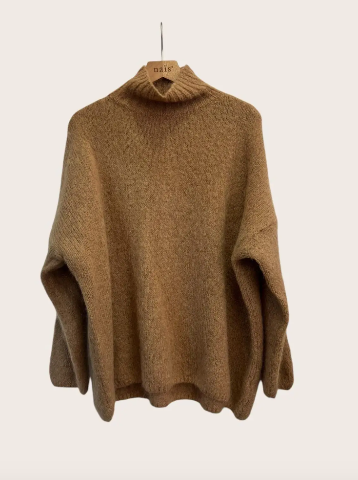 Nais Paris Oversized High neck Sweater