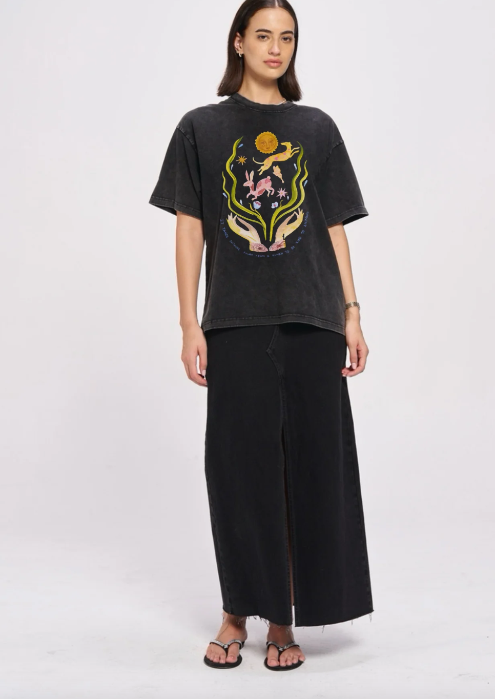 Maku The Label Oversize Kindness Tee