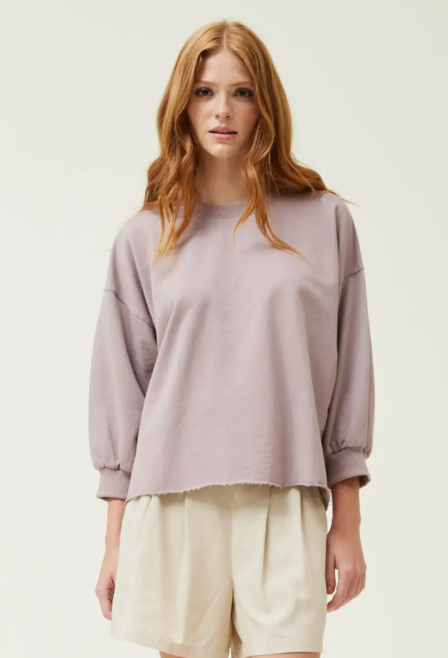 Grade &amp; Gather 3/4 Terry Top