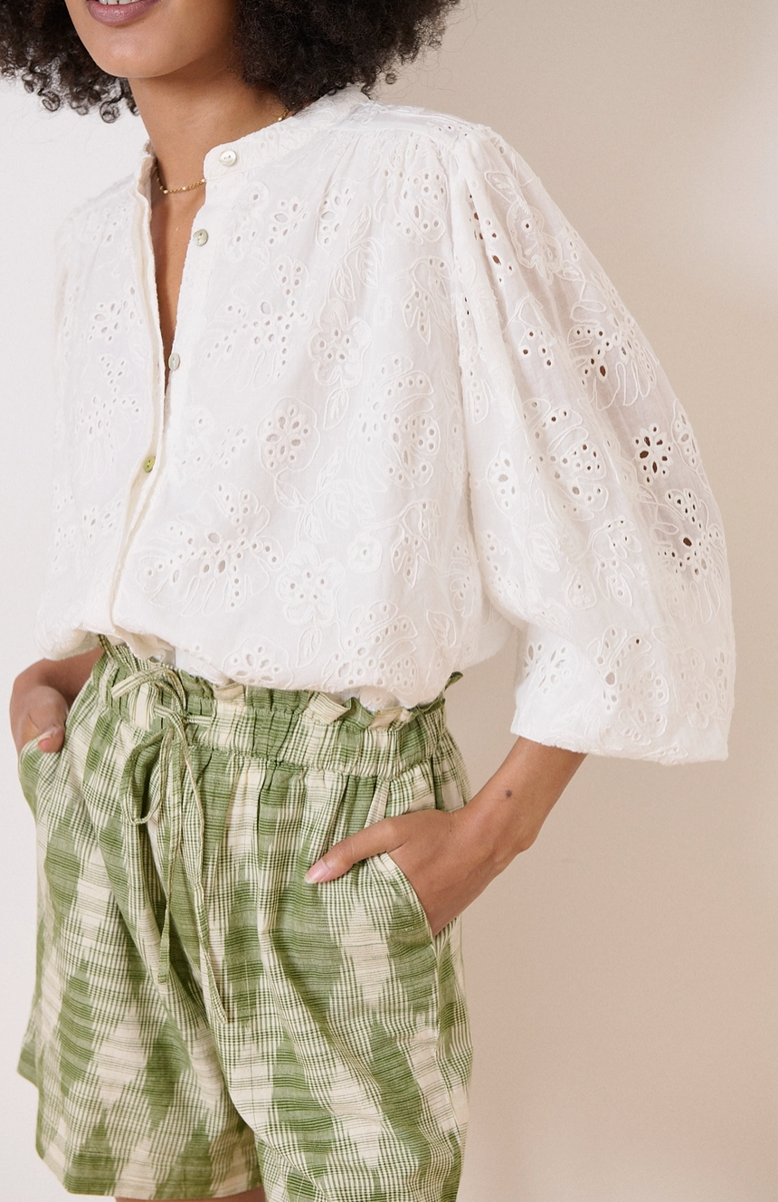 Garance Paris Eyelet embroidered Blouse