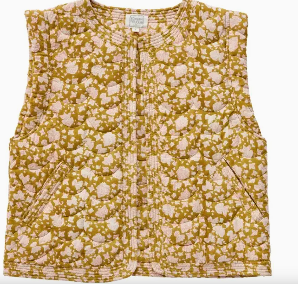 Bonheur quilted sleeveless vest