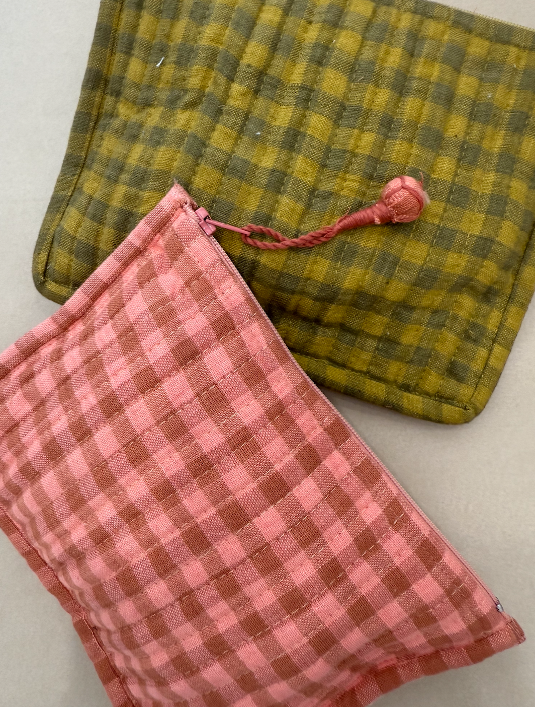 Bonheur Du Jour Quilted pouch