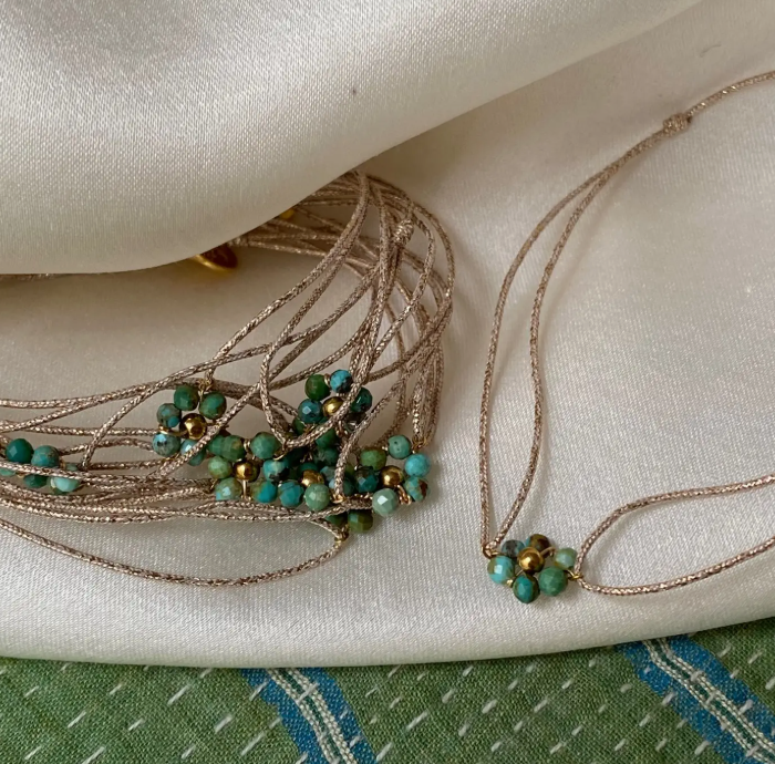 Sophie Deschamps Turquoise Bracelet