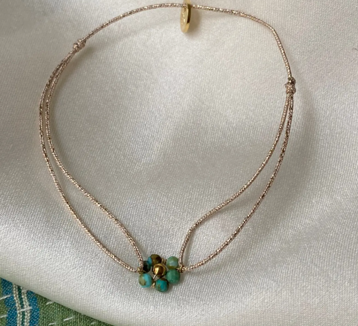 Sophie Deschamps Turquoise Bracelet