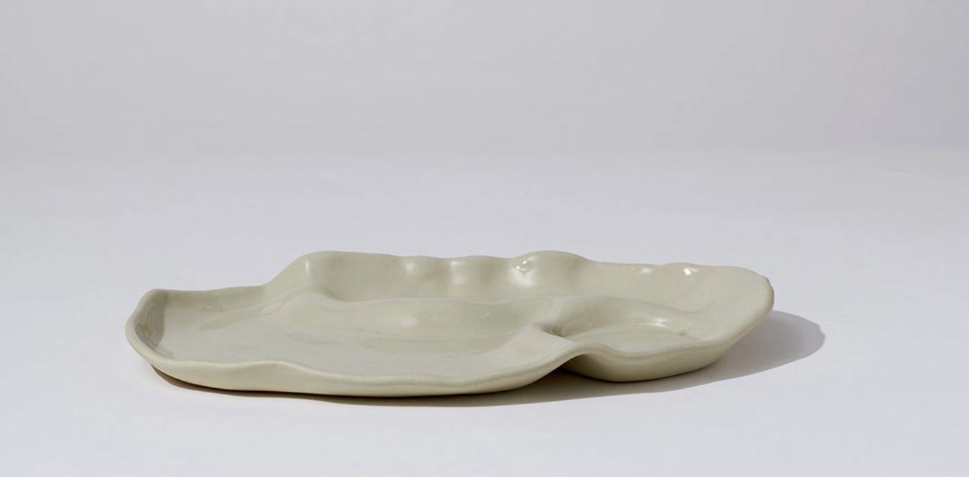 Marmoset Found Sharing Plate - Chalk White