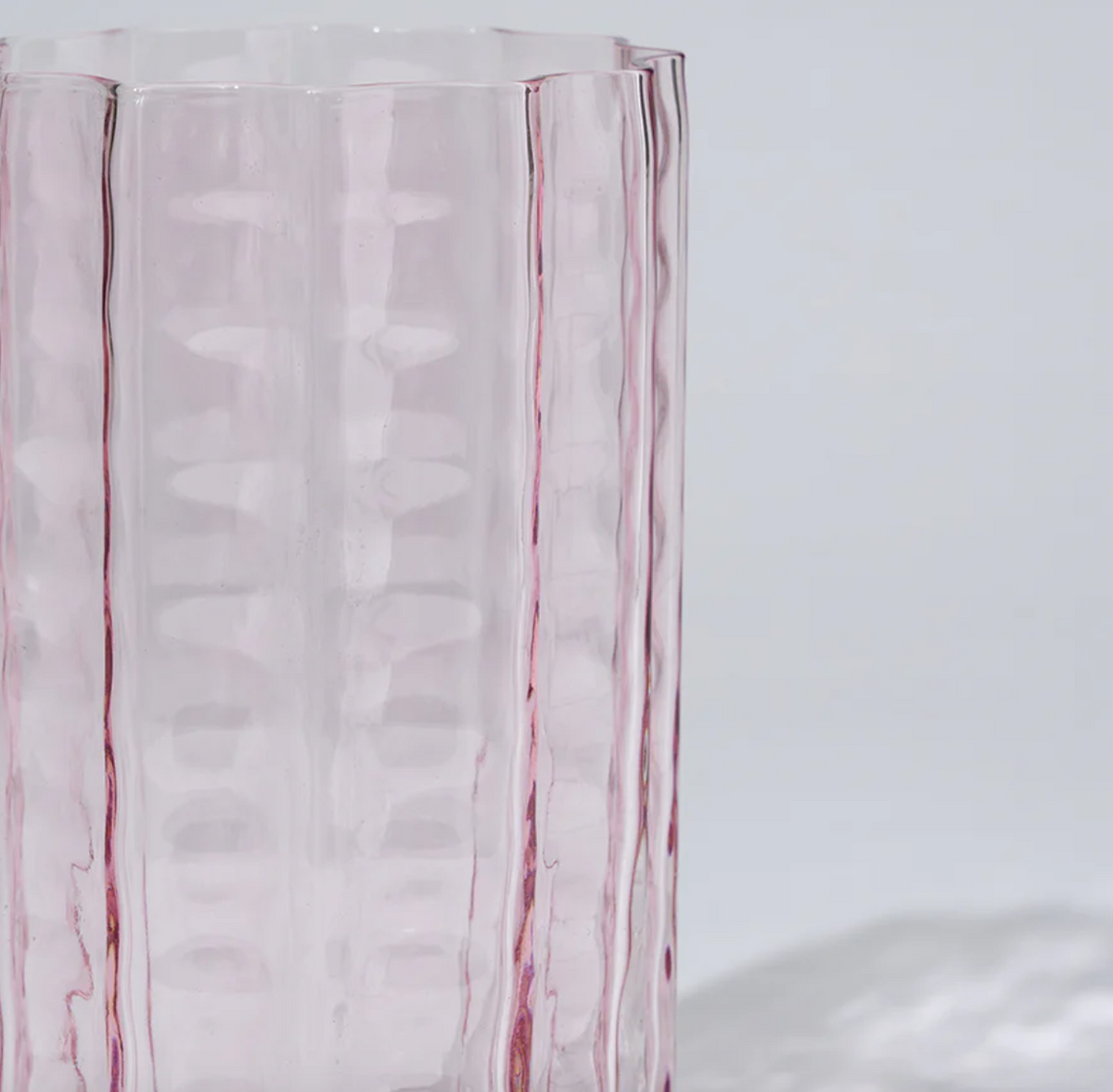 Marmoset Found Jelly Glass Vase - Pink