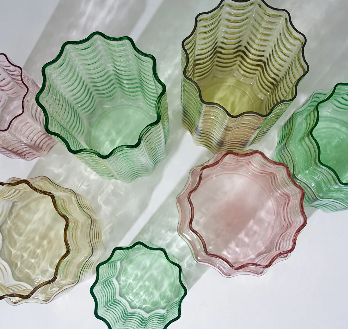 Marmoset Found Jelly Glass Vase - Pink