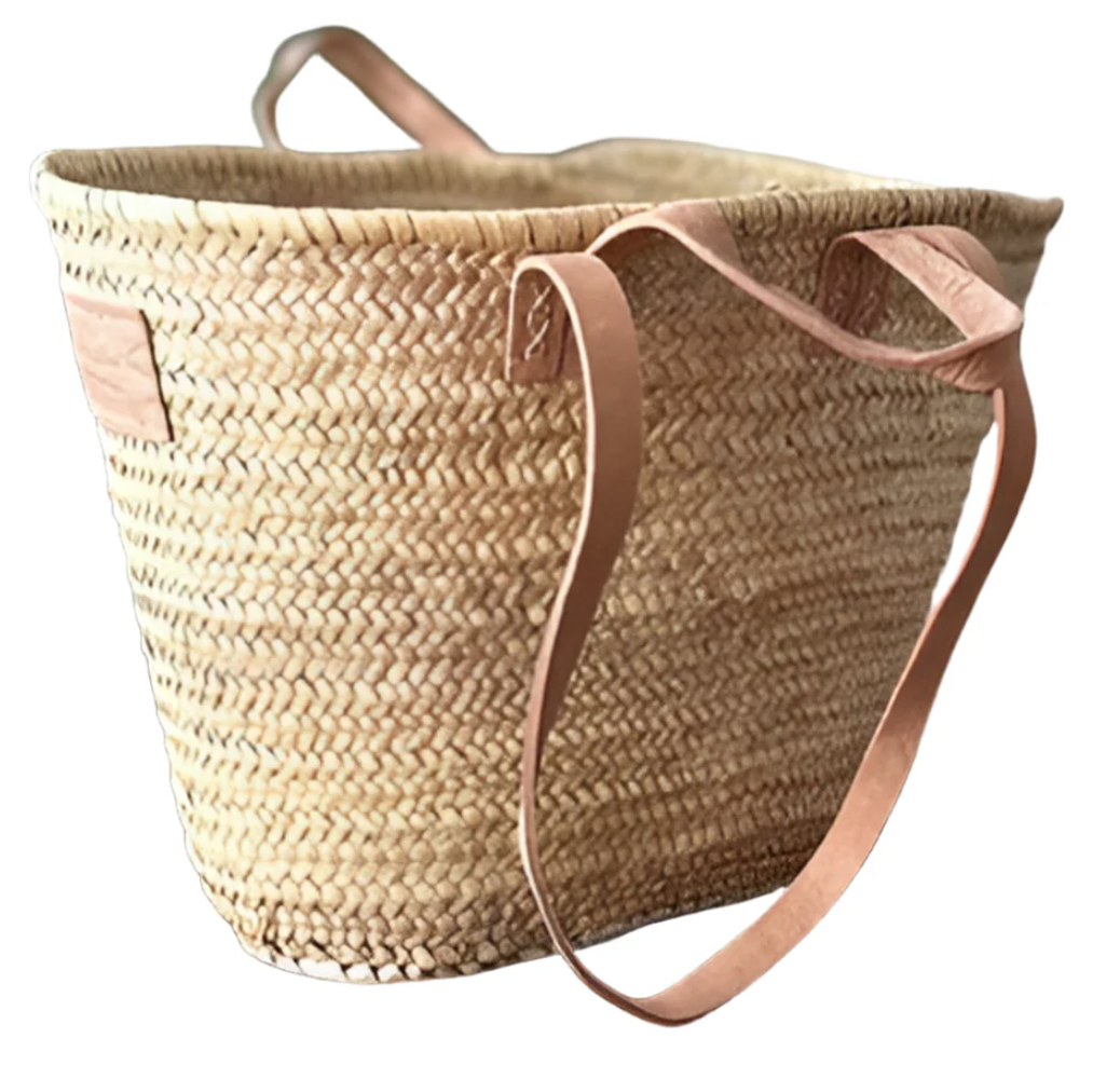 The Market Basket Co Double Marketeer Basket - Natural