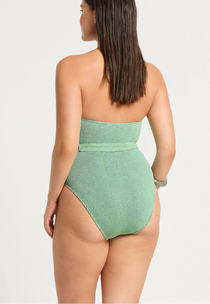 Bond-Eye Belted Lurex full piece