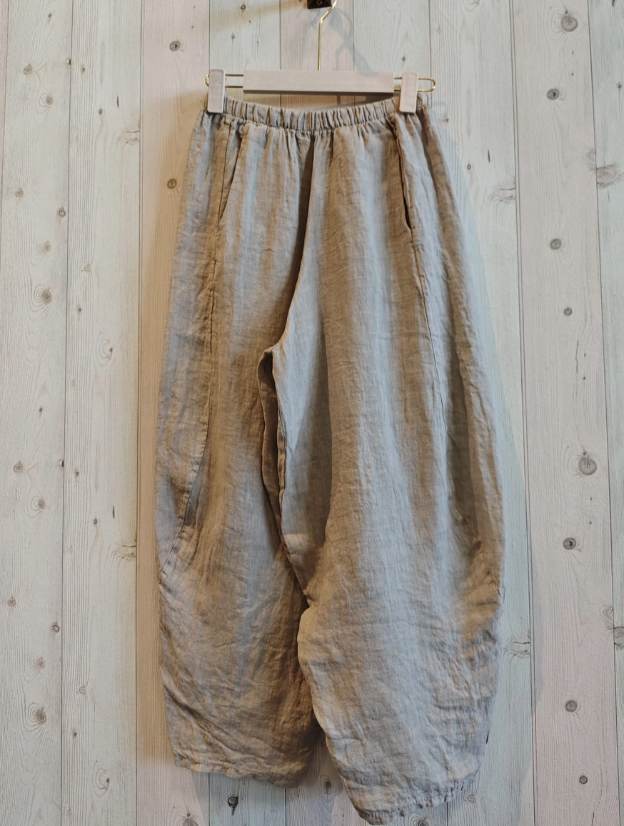 Made in Italy Linen Balloon pants