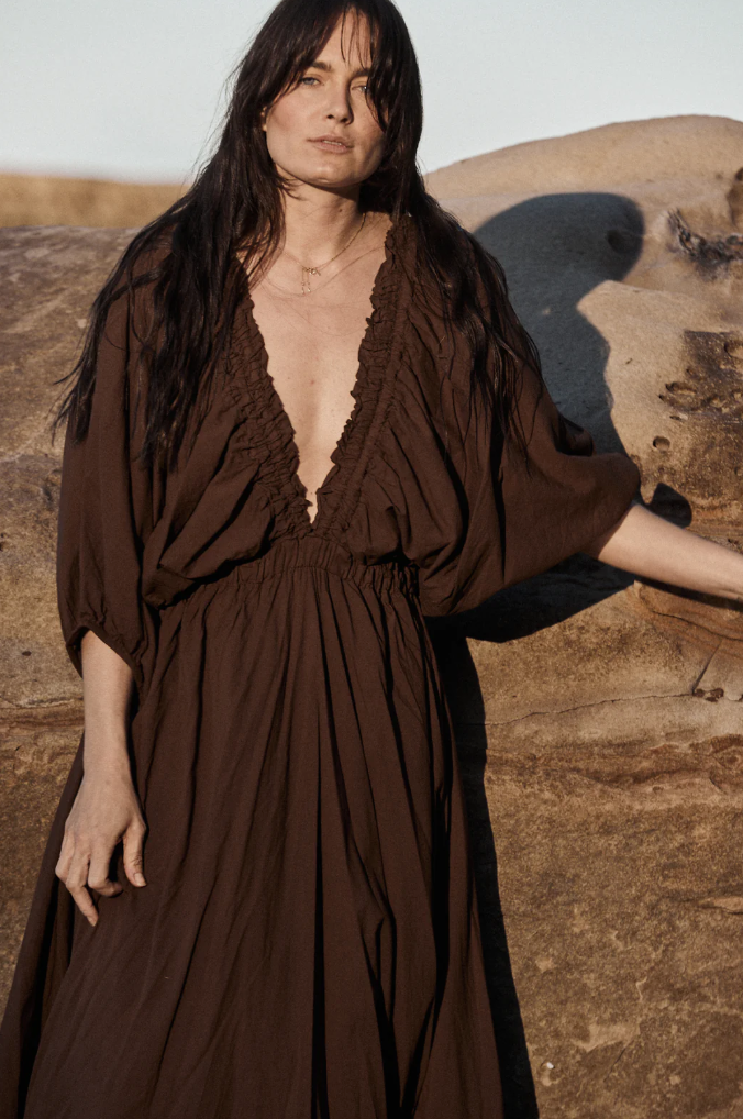 PRE-LOVED Mamapapa Cannes cotton dress (near as new)