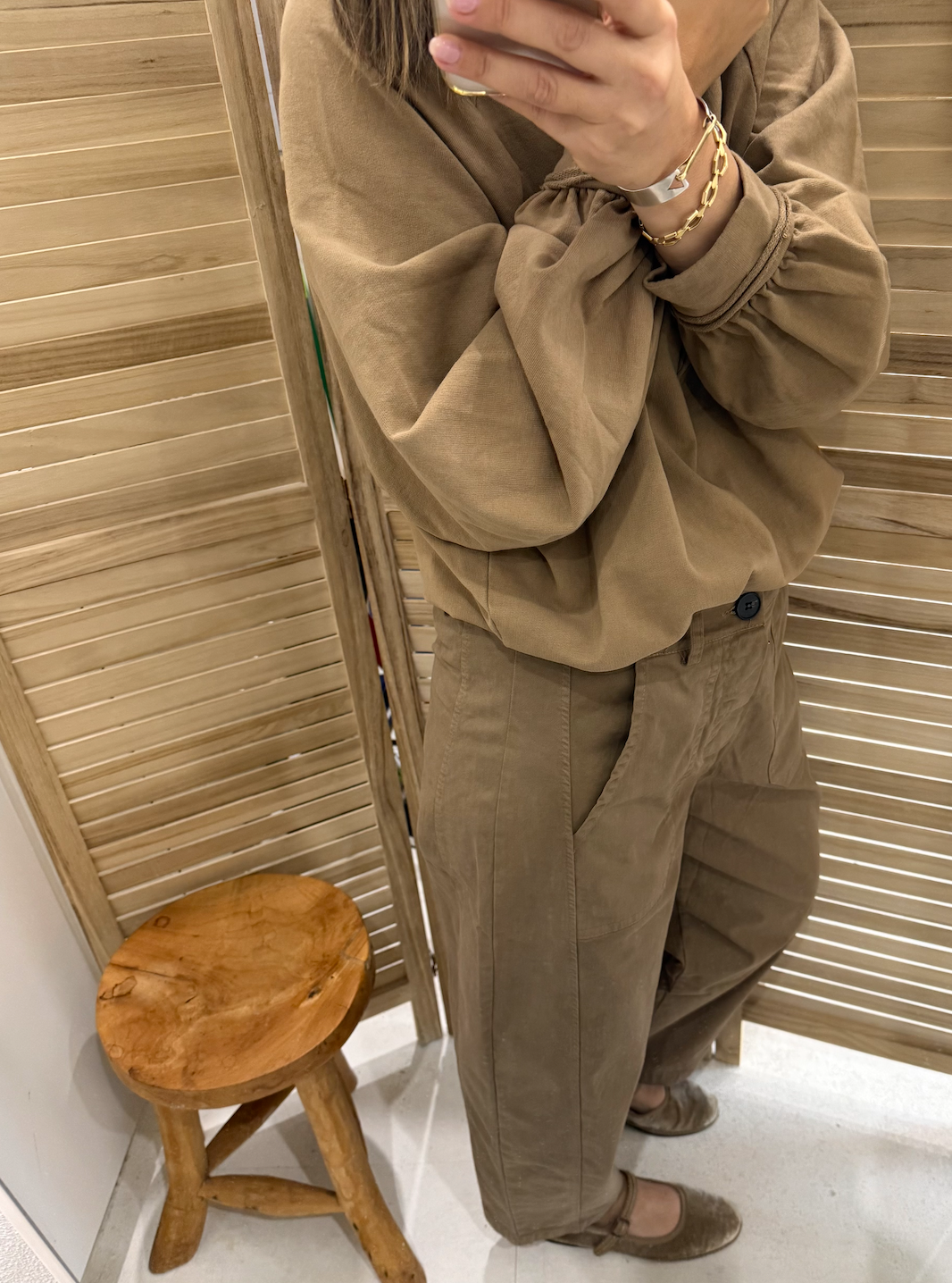 Mamapapa Walnut pant - camel