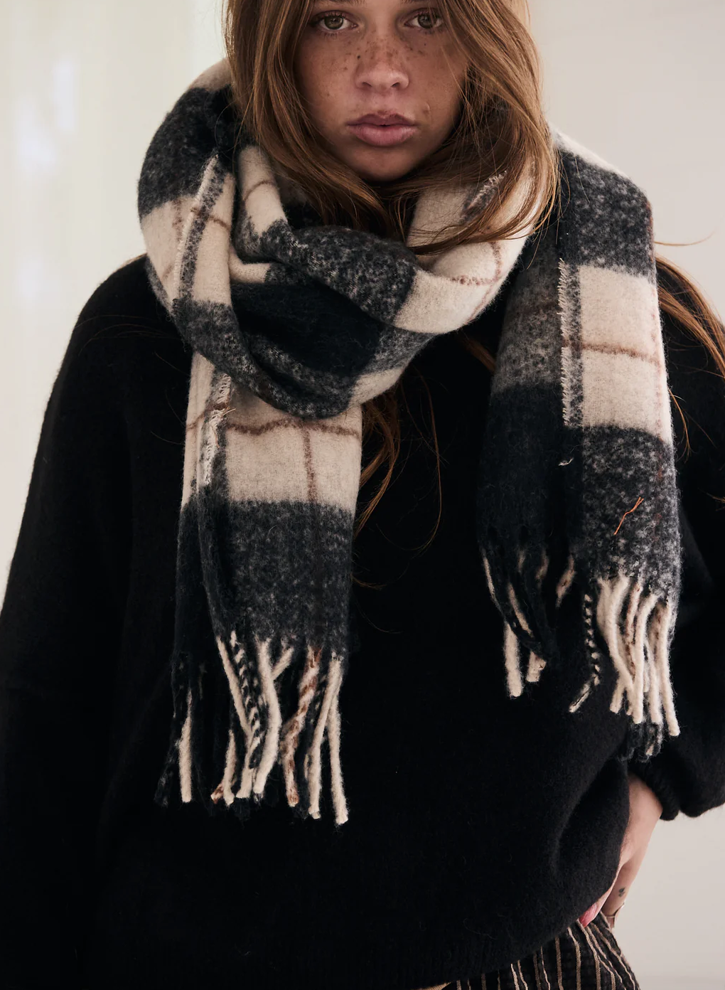 Mamapapa Checkers Scarf