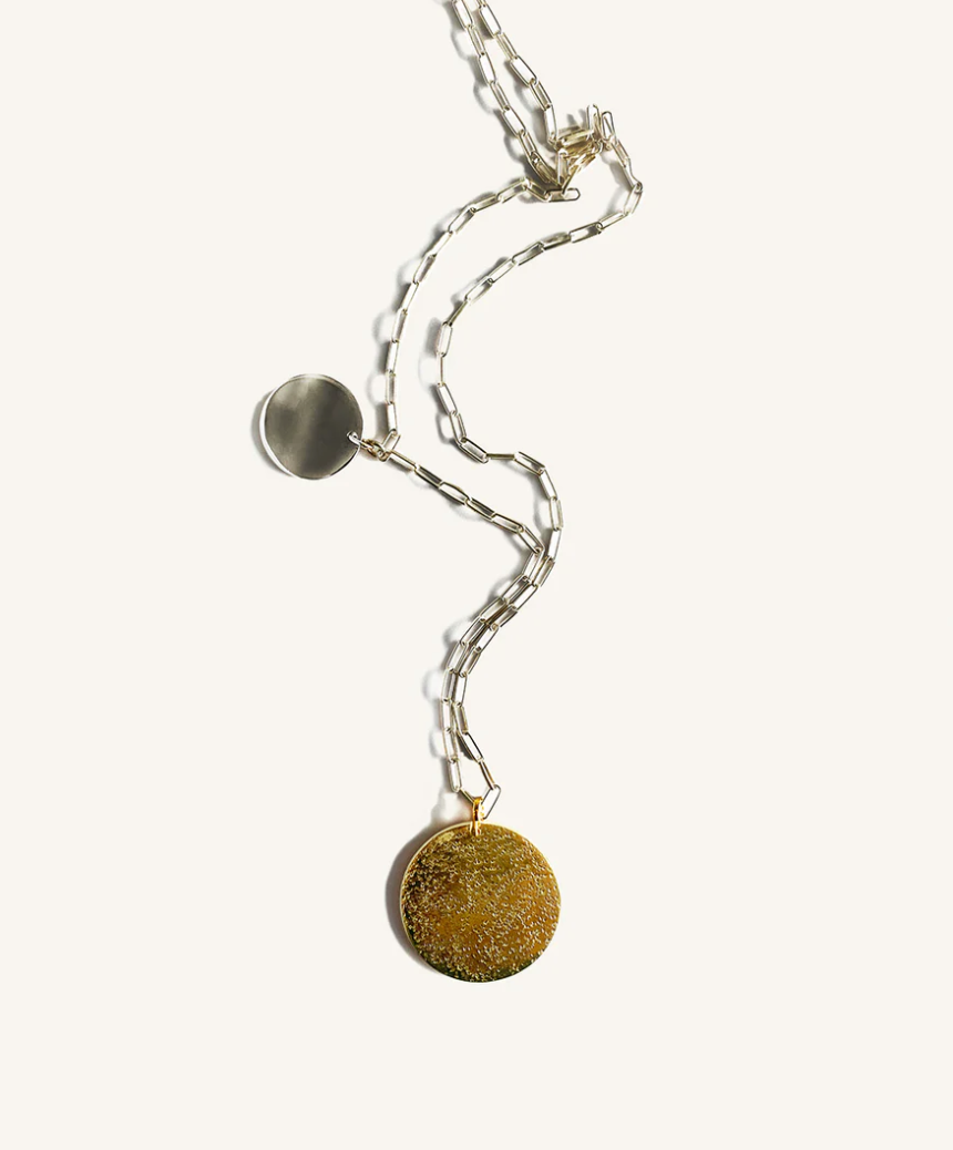 Pigna Double Coin Necklace