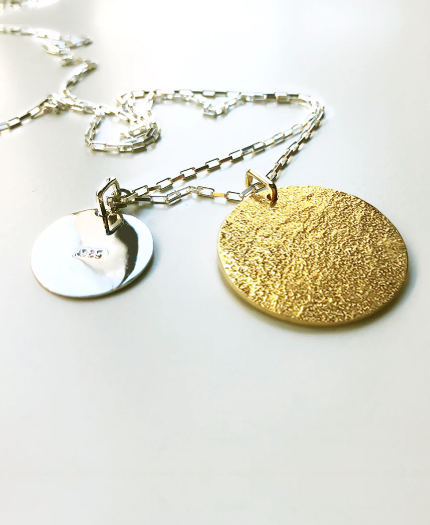 Pigna Double Coin Necklace