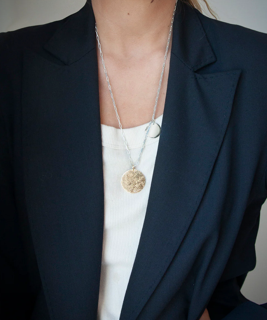 Pigna Double Coin Necklace