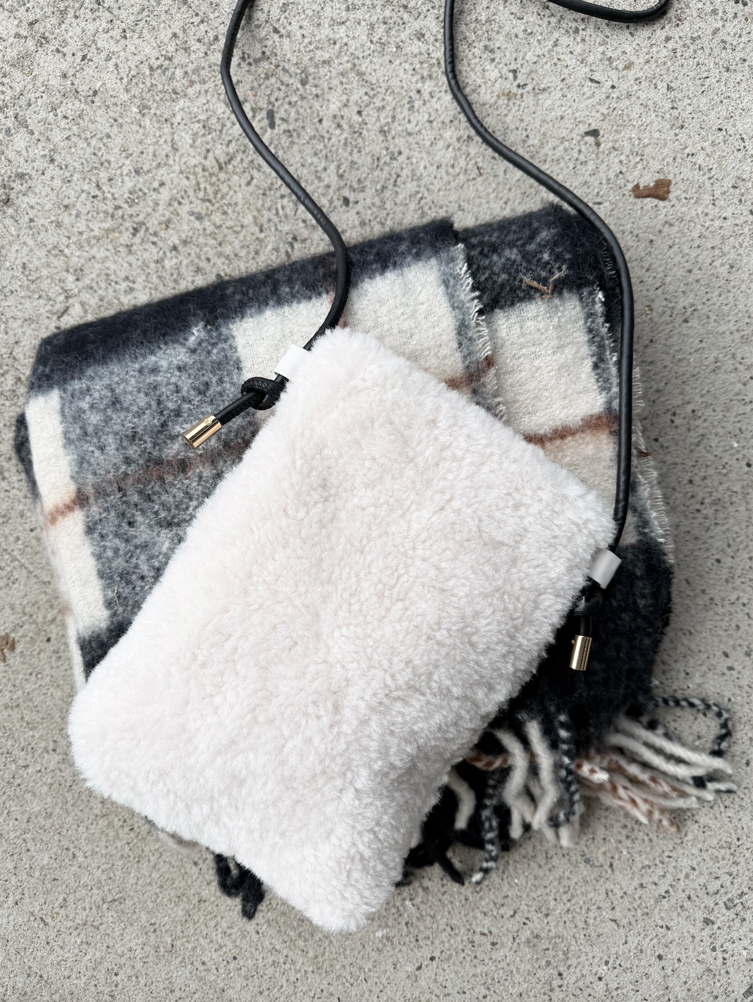 Mamapapa Teddy pouch bag