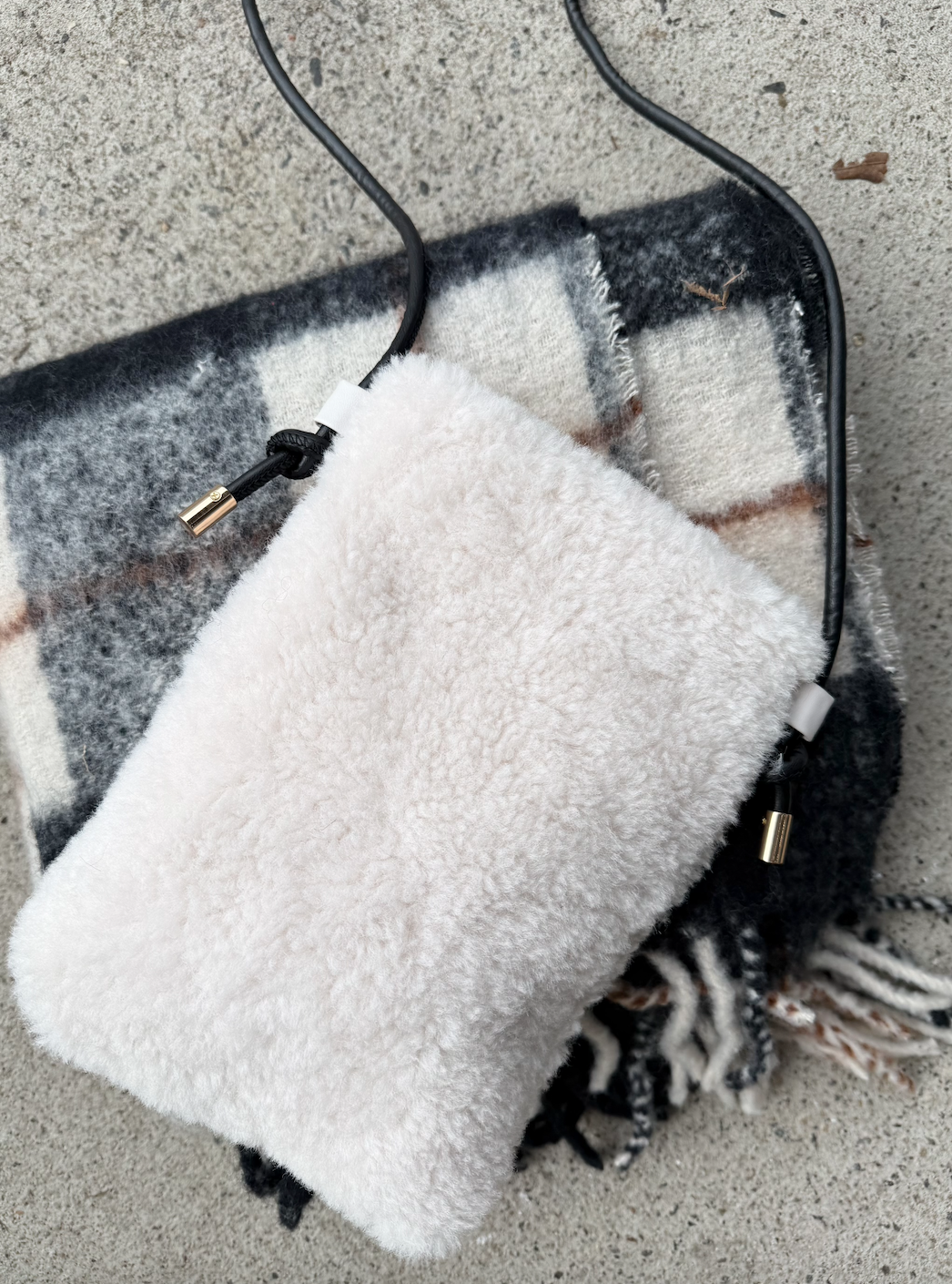Mamapapa Teddy pouch bag