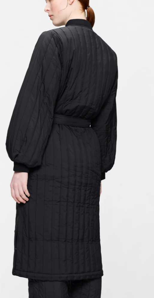 Rains Quilted Liner coat - Black