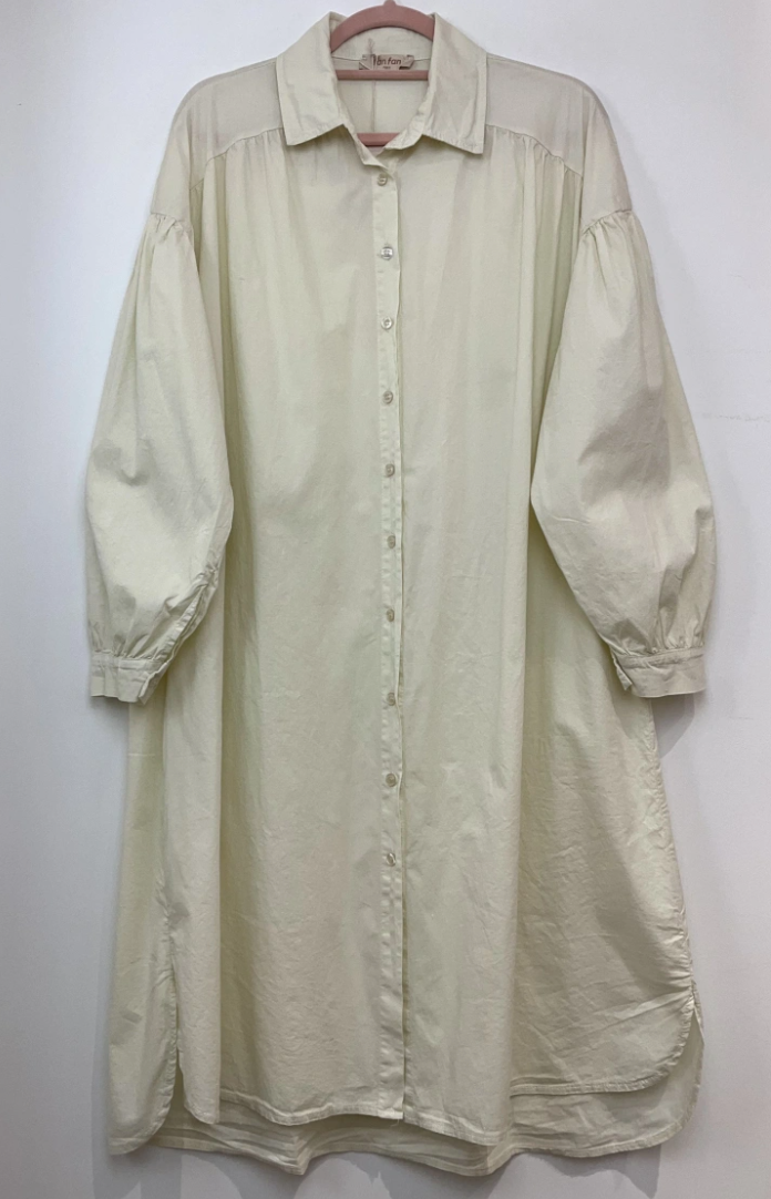 The Essential cotton shirt Dress - end of July arrival