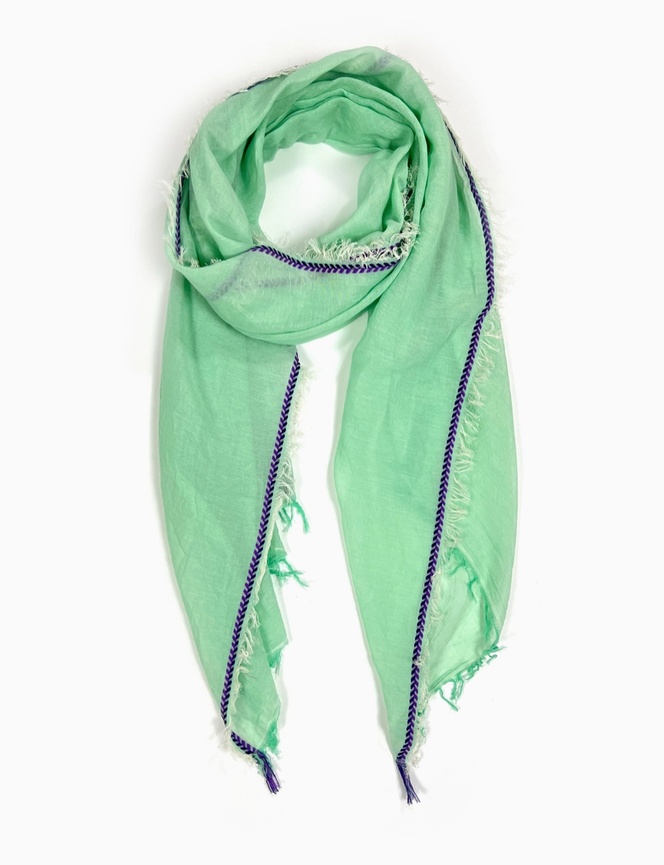 Schal &amp; Rauch Lesia cotton scarf - Green