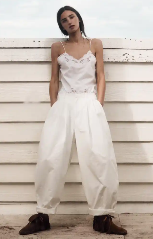 Mamapapa Chia Pant - White