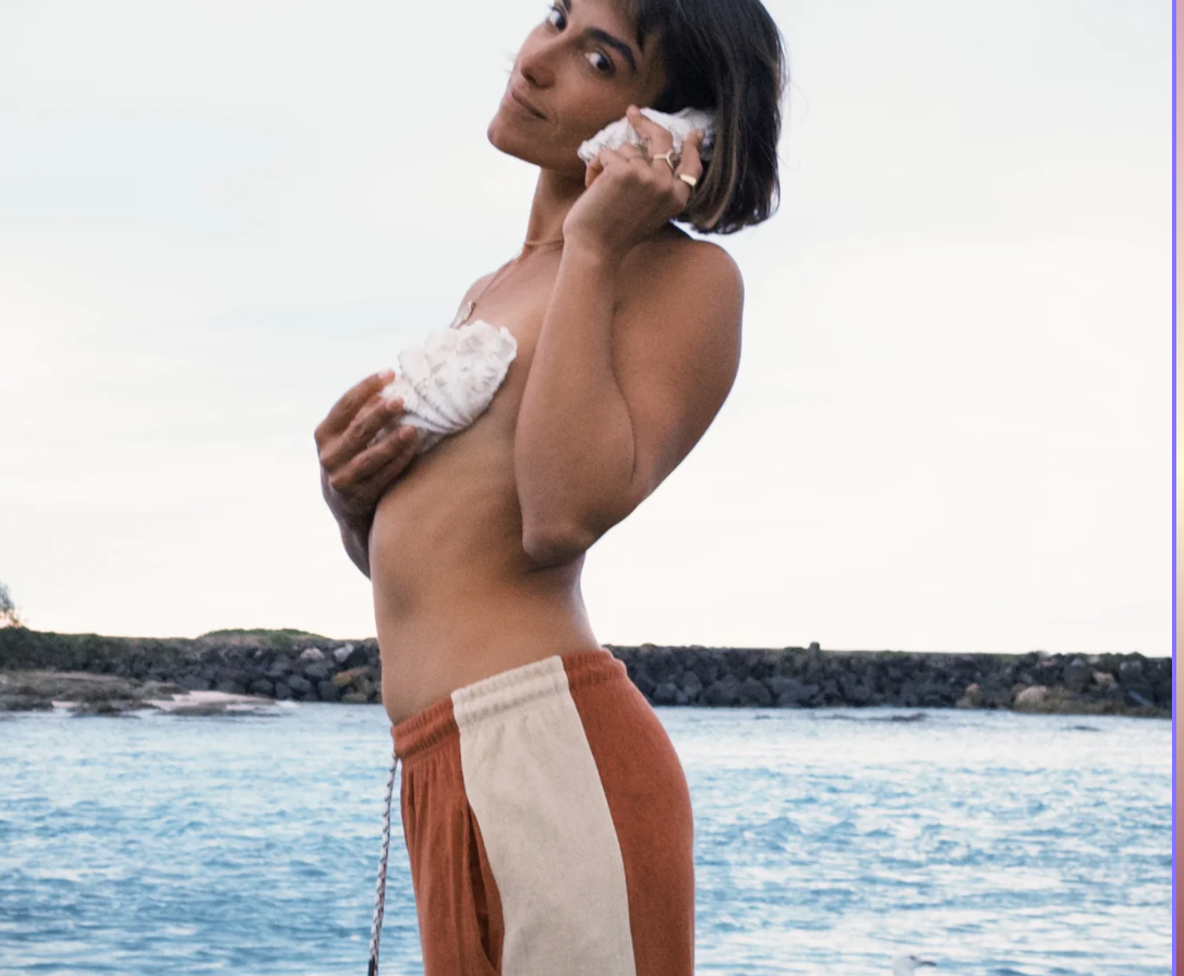 Atmosea Apres Surf Panel Pants- Camel (PRE-ORDER)
