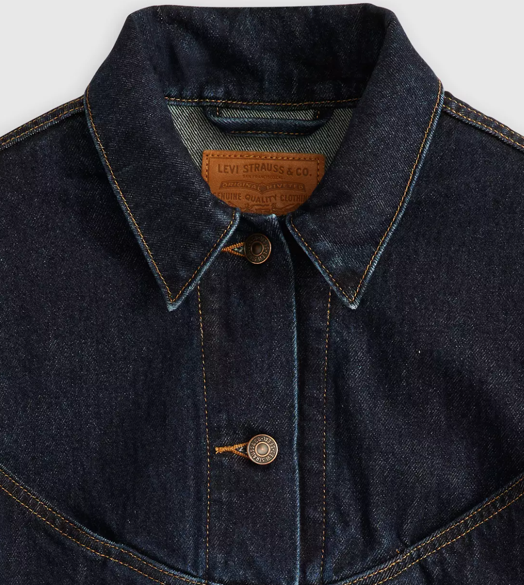 Levi&#39;s Shrunken Denim Jacket
