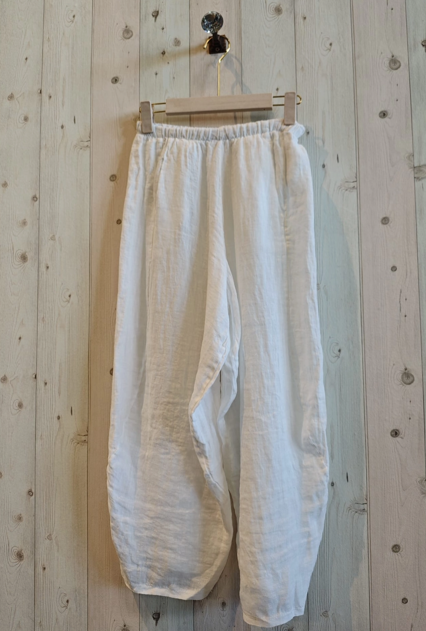 Made in Italy Linen Balloon pants