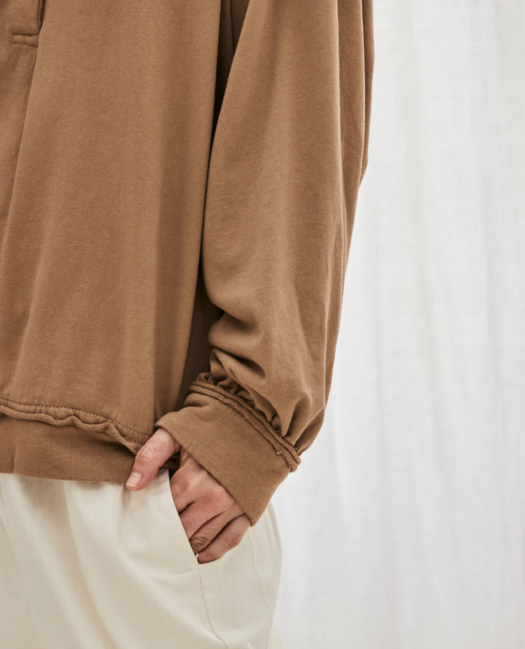 Mamapapa Randy Sweatshirt - camel