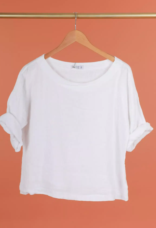 Made in Italy 100% Linen TEE