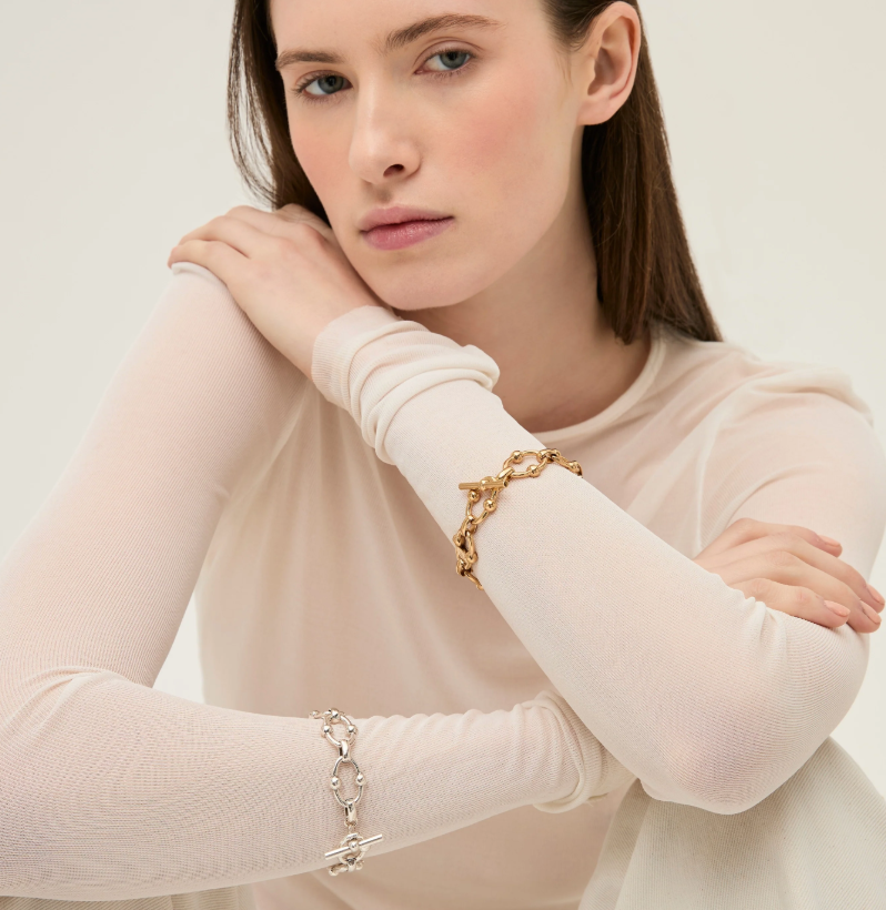 Gas Bijoux Rivage Mini chain Bracelet - Gold