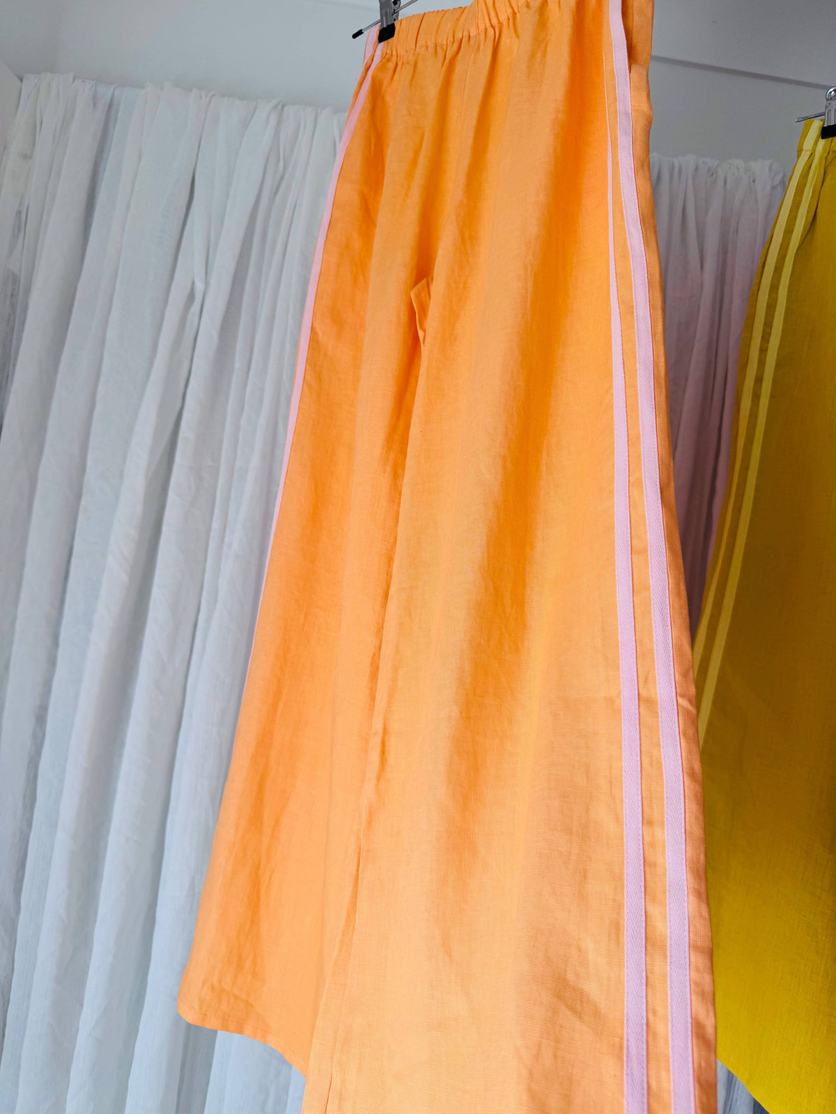 Locolinen 100% Linen Pant - Peach