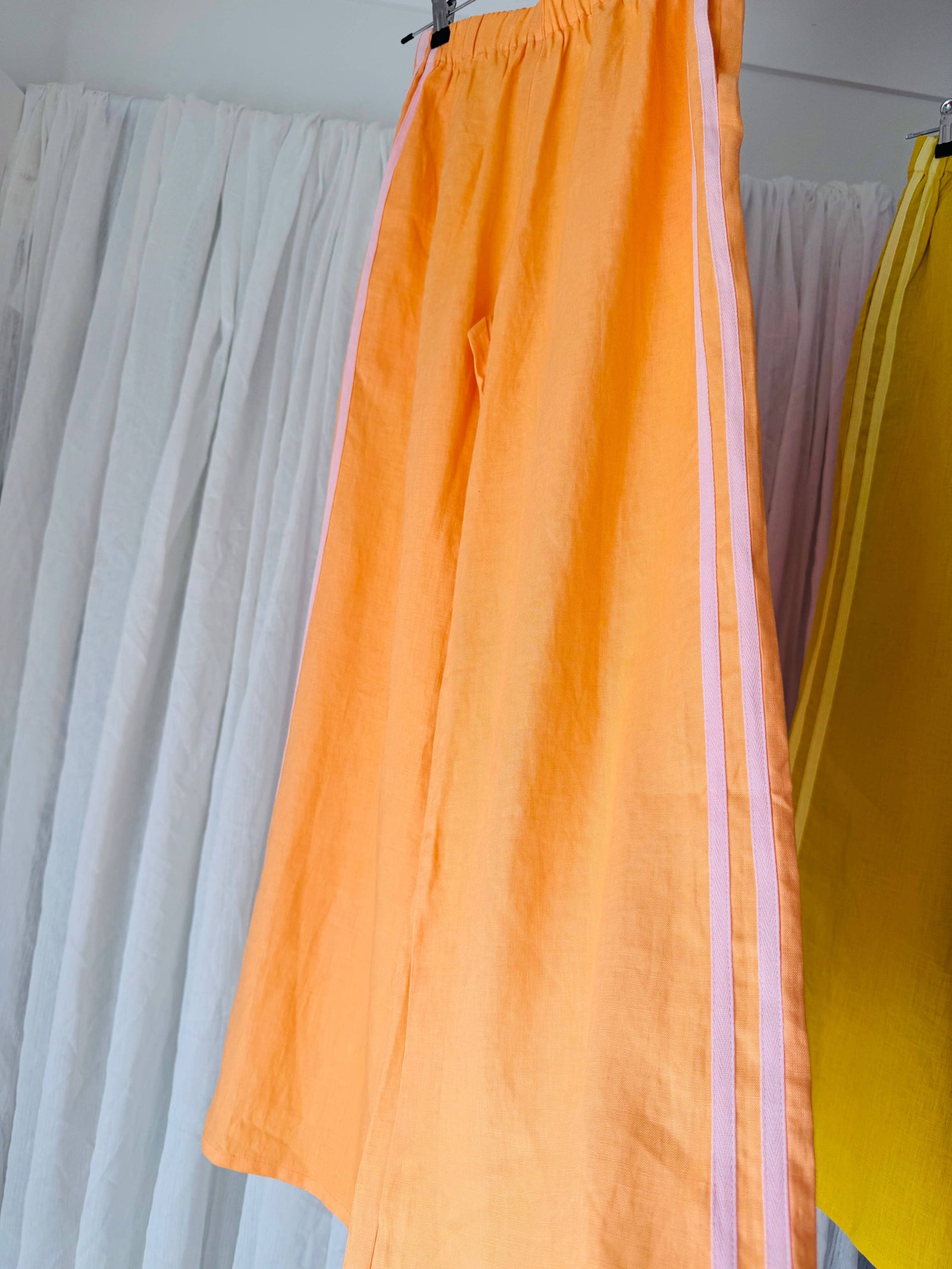 Locolinen 100% Linen Pant - Peach